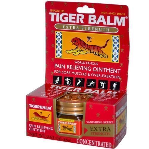 Tiger Balm Extra Strength Pain Relieving Ointment .63oz