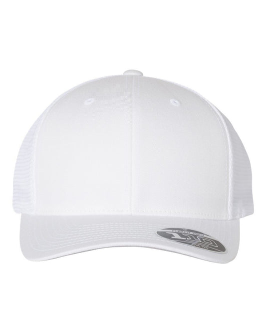 New Flexfit 110MT 6 Panel Adjustable OSFA Mesh Cap 2-Tone FREE WORLDWIDE SHIP