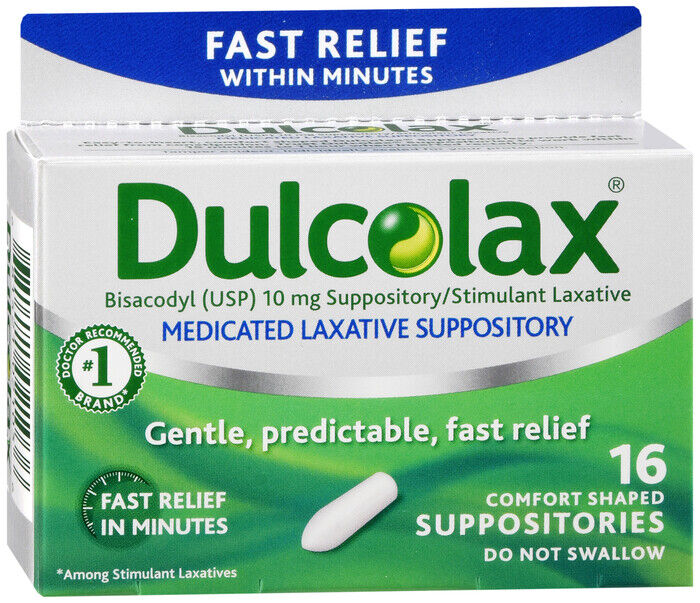 Dulcolax Suppository 10mg 16 count