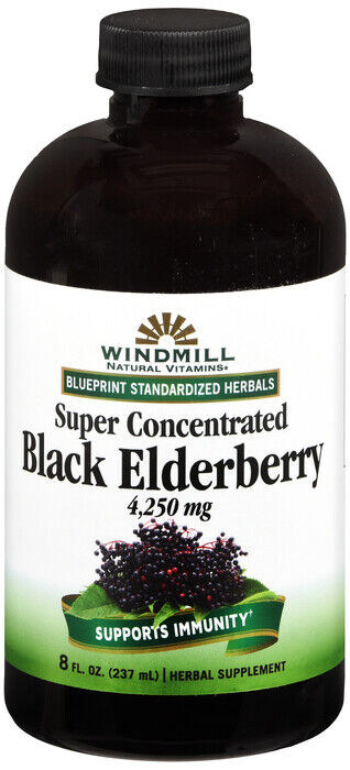 BLACK ELDERBERRY 4250MG LIQ 8OZ