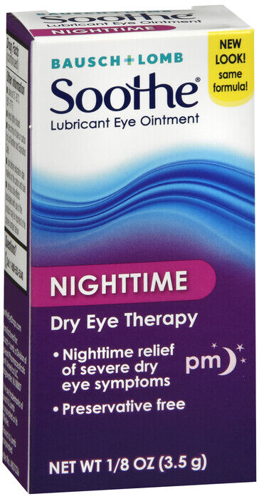 SOOTHE NIGHT TIME DRY EYE OINTMENT 3.5GM