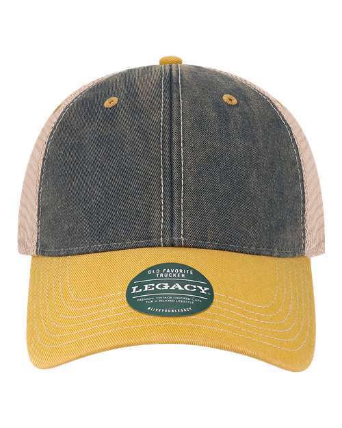 LEGACY Old Favorite Trucker Cap Men's Adjustable Mesh FREE WORLDWIDE SHIPPING