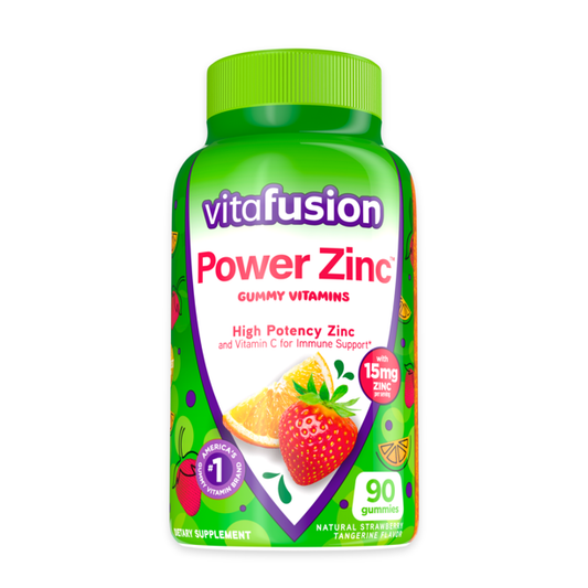 VITAFUSION POWER ZINC GUMMY 90CT