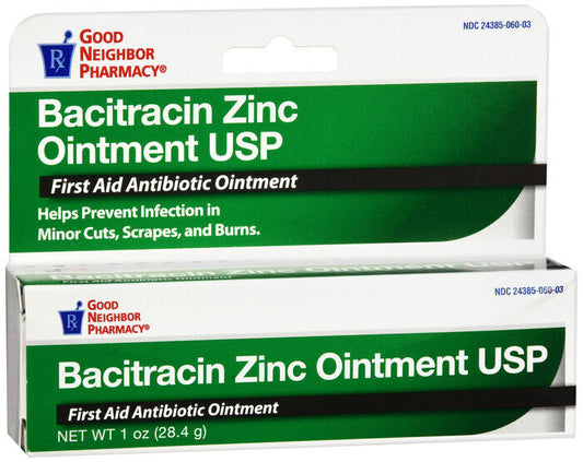 GNP BACITRACIN ZINC OINMENTT 1 OZ 28.4G