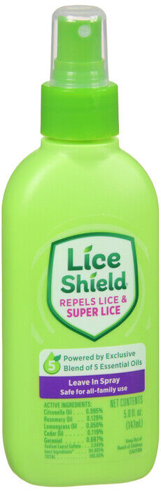 LICE SHIELD LEAVE IN SPRAY 5 OZ