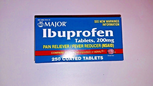 IBUPROFEN 200 MG TAB 250CT