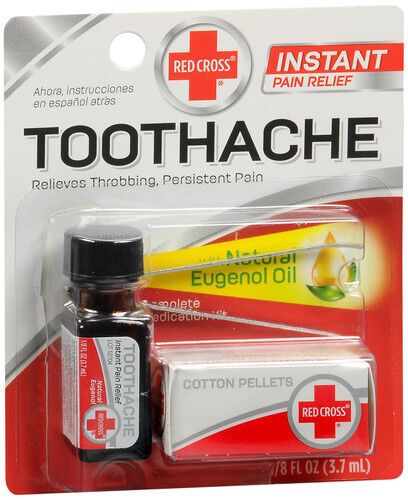 Red Cross Toothache Complete Medication Kit 0.12 oz  x  2