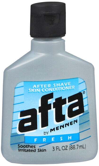 AFTA After Shave Skin Conditioner FRESH Scent 3oz ( 2 Pack )  free USA shipping