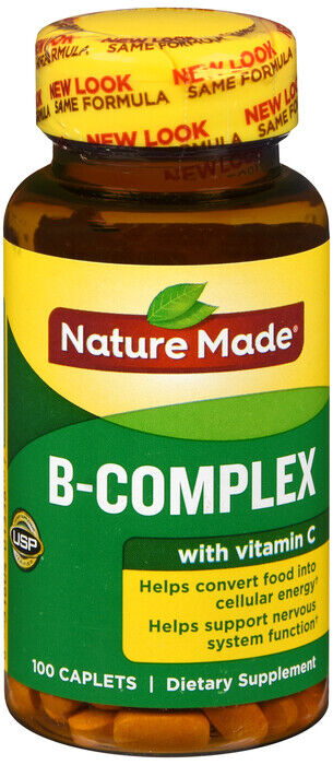 Nature Made B-Complex with Vitamin C 100 ct   x 2 bottles