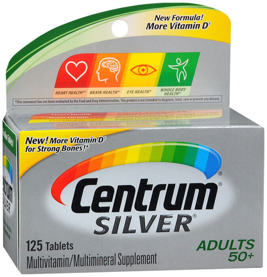 CENTRUM SILVER TABLET 125CT