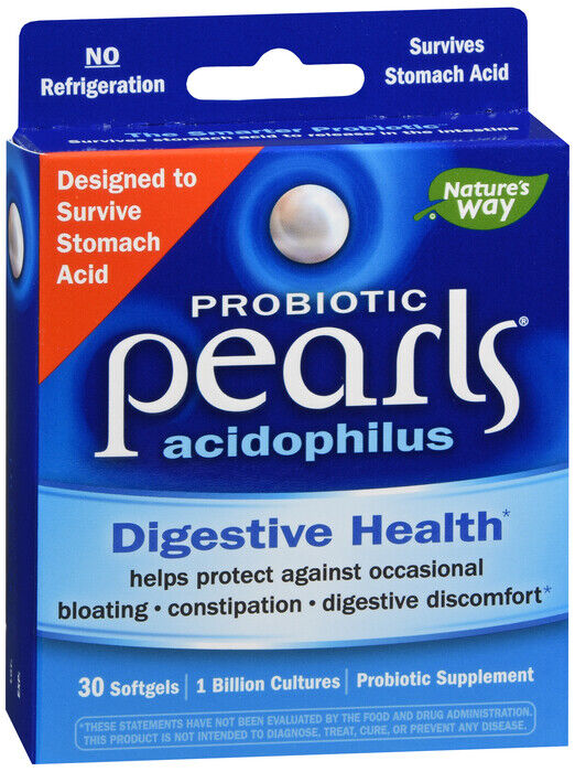 PEARLS PROBIOTIC ACIDOPHILUS SFTGL 30CT