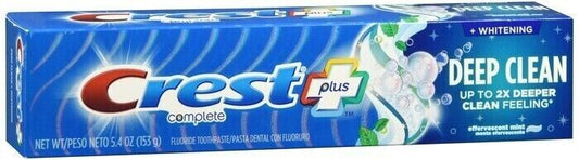 Crest Plus Complete + Whitening Deep Clean ToothPaste 5.4oz