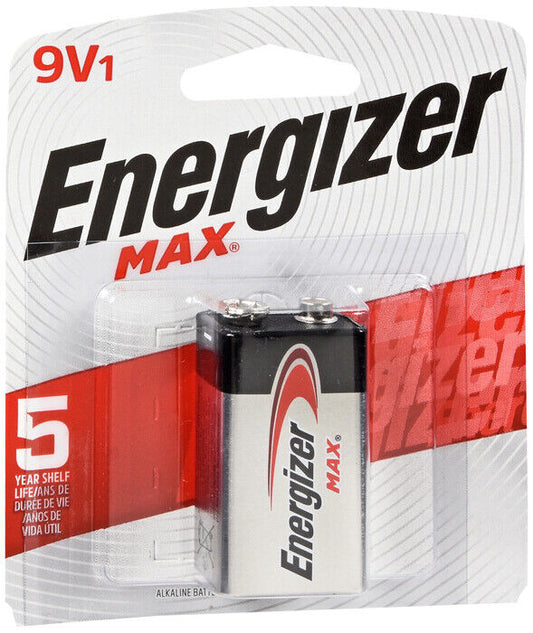 ENERGIZER MAX ALKALINE 9 VOLT 522BP1 SINGLE