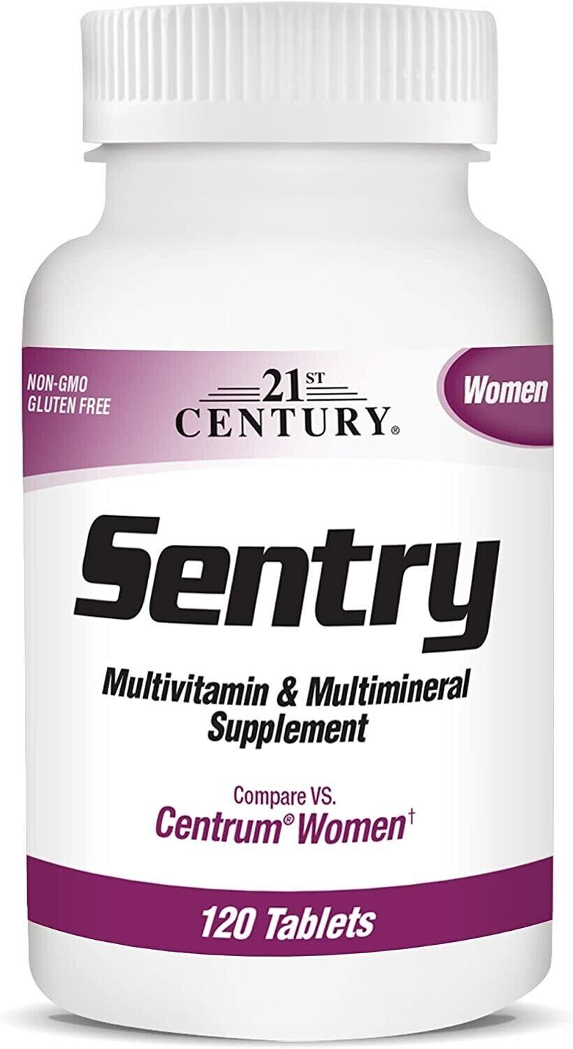 21st Century Sentry Women Multivitamin with Minerals, 120 Count