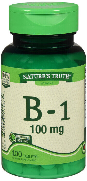 VIT B-1 100MG TAB 100CT NATURES TRUTH   thiamine HCl ORAL TABLET 100 MG