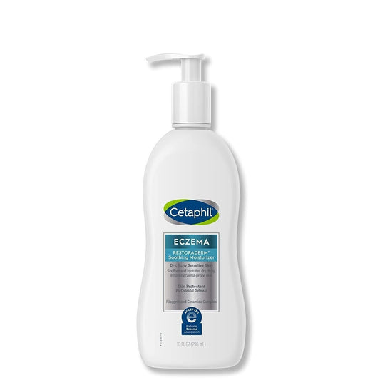 CETAPHIL RESTORADERM Soothing Moisturizer, For Eczema Prone Skin, 10 fl oz