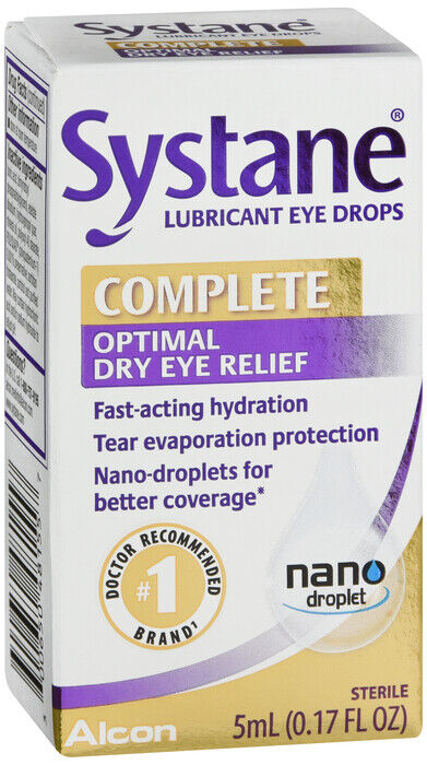 Systane Complete Eye Drops Opt. Relief 5ml