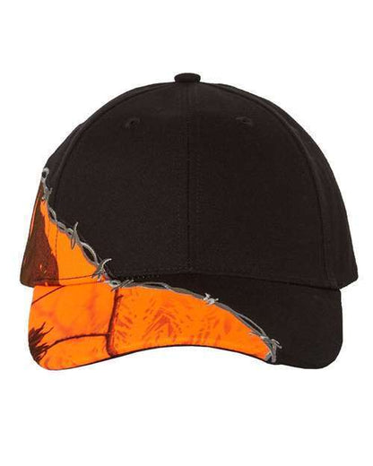 Kati License LC4BW Realtree AP, Barbed Wire, Cap, Snow, Blaze, Camo, Hat