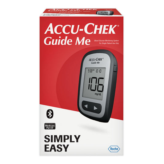 Accu-Chek Guide Me Meter for Diabetic Blood Glucose Testing