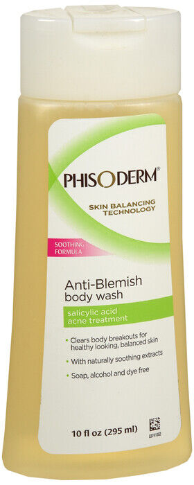 PHISODERM   ANTI-BLEMISH BODY WASH 10OZ