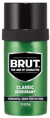 BRUT Deodorant SOLID ROUND Original Fragrance 2.50 oz (3 pack)