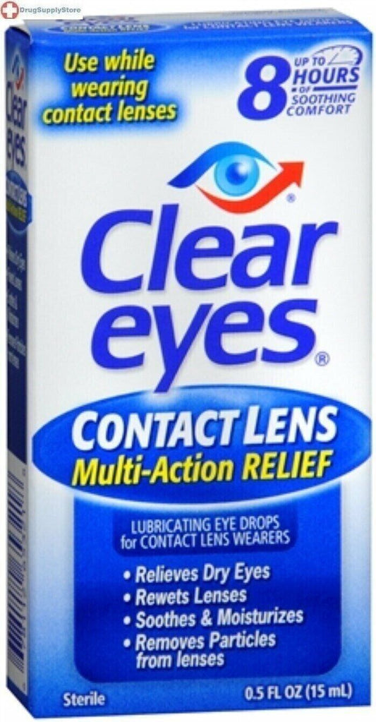 Clear Eyes Contact Lens Relief 0.5oz