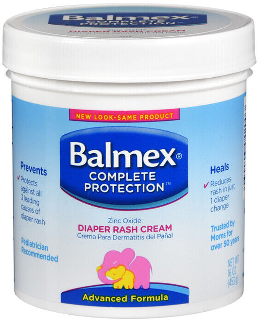 BALMEX DIAPER RASH CREAM  16oz  X  2