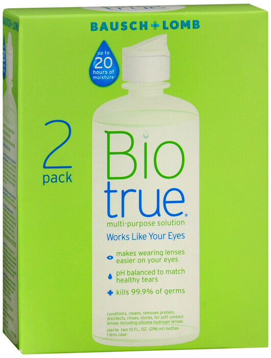 BIOTRUE MULTI-PURPOSE SOLUTION 2X10OZ