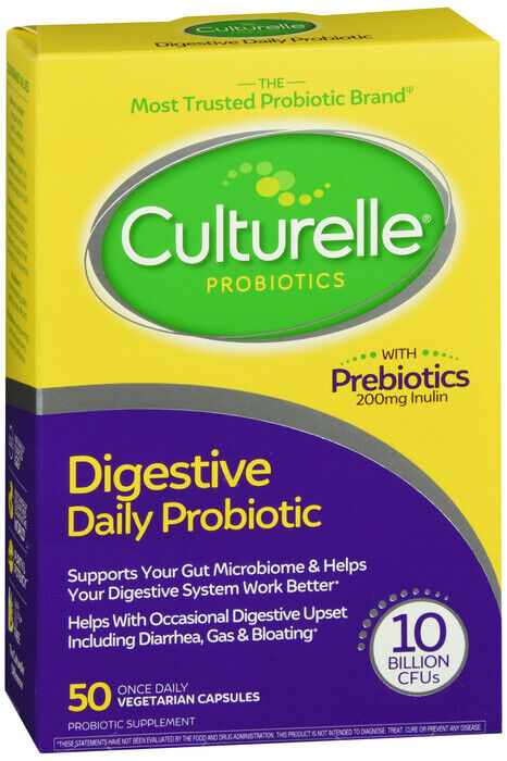 CULTURELLE CAPSULE DIGESTIVE HEALTH 50CT