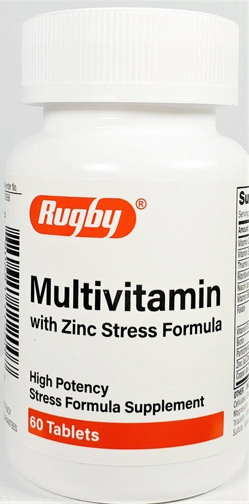 Major Multivitamin  Stress Formula w/ Zinc 60 Tabs ( 3 pack )