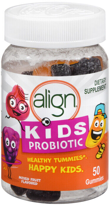 ALIGN KIDS PROBIOTIC GUMMIES FRUIT 50CT