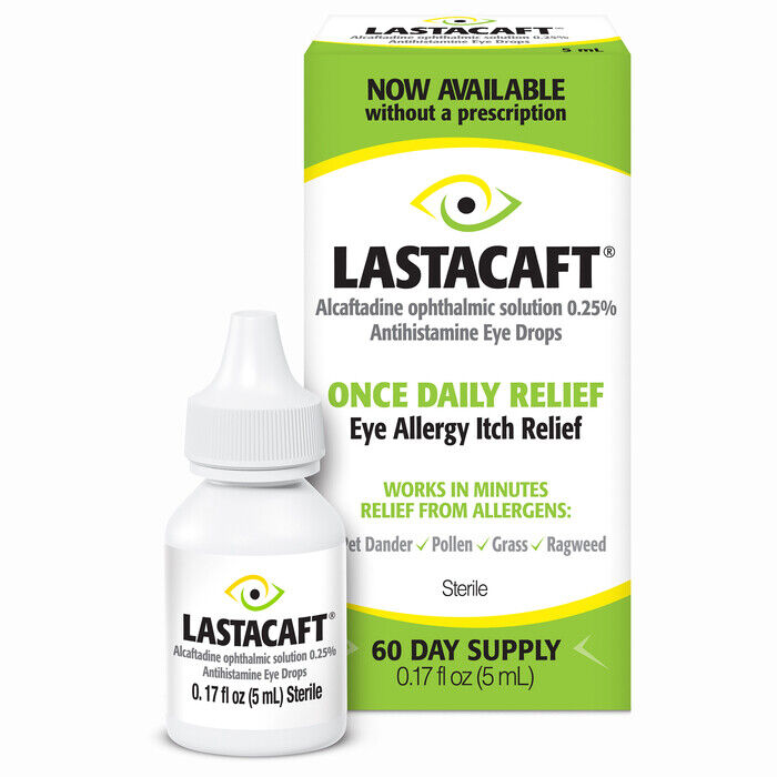 LASTACAFT 0.25% ANTIHISTAMNE EYE DROPS 5ML