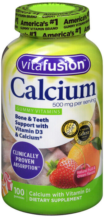 VITAFUSION CALCIUM GUMMY 100CT