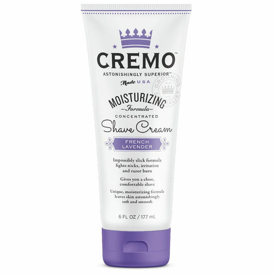 Cremo Moisturizing Shave Cream French Lavender 6 oz., Pack of 1