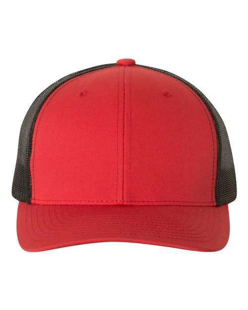 Yupoong Blank Six-Panel Classic Trucker Hat Snapback Structured Bill 6606