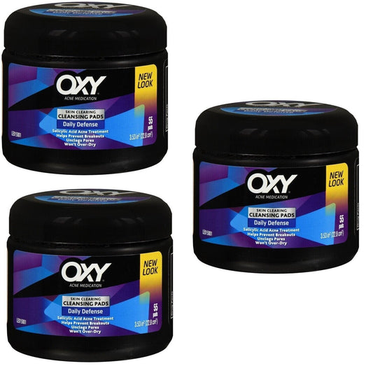 Oxy Daily Cleansing Pads Maximum 55 Count X 3 Packs