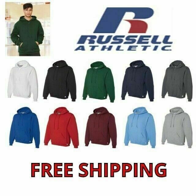 Russell Athletic Men's Dri Power Hooded Pullover Sweatshirt Hoodie S-3XL 695HBM