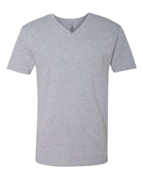 Next Level Mens Ultra Soft Premium Fit Short Sleeve V Neck T-Shirt  3200