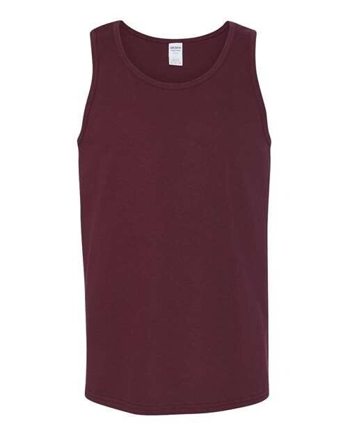 Gildan - Ultra Cotton Tank Top - 5200   MAROON MEDIUM