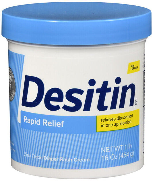 DESITIN CREAM 16OZ   zinc oxide TOPICAL CREAM (G) 13 %