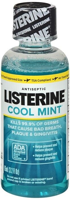 Listerine Cool Mint Trial Size 95ml