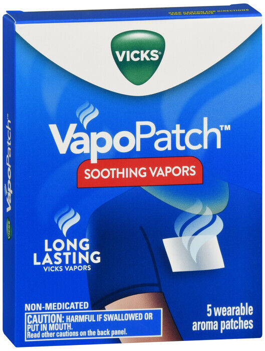 VICKS VAPOPATCH SOOTH VAPORS PATCH 5CT