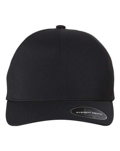 Flexfit Delta Mid Profile Fitted Baseball Blank Plain Hat Ball Cap Flex Fit 180