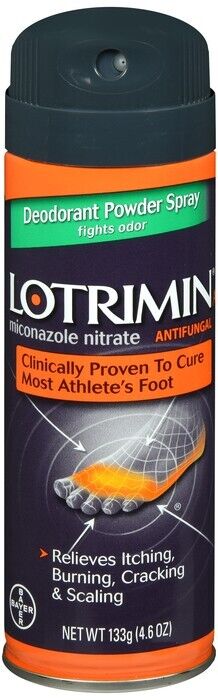 Lotrimin Deodorant Powder  Spray 4.6 OZ