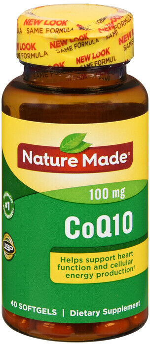 NATURE MADE COQ10 LIQUID SOFTGEL 40 CT  100MG