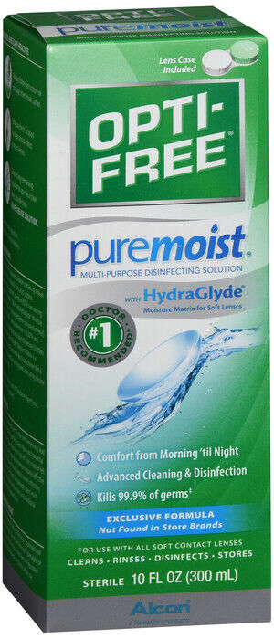 OPTI-FREE PURE MOIST MULTIPURPOSE 10OZ