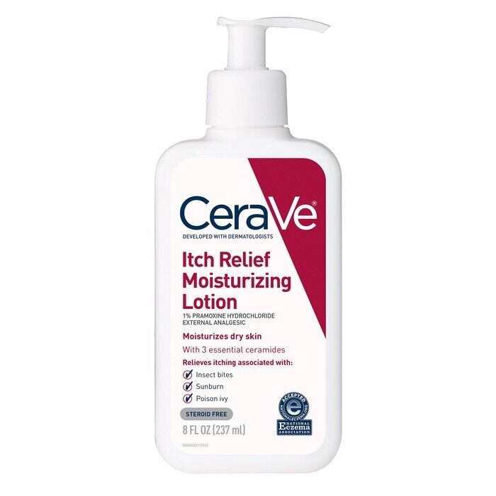 CERAVE ITCH RELIEF MOISTURIZE LOTION 8OZ