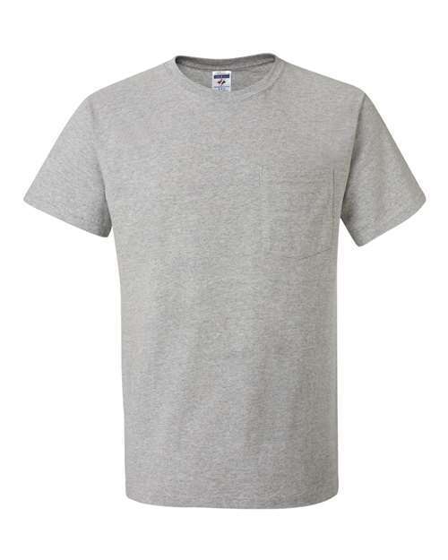 Jerzees Men's  29MP 50/50 Cotton Blend Pocket Tee T-Shirt