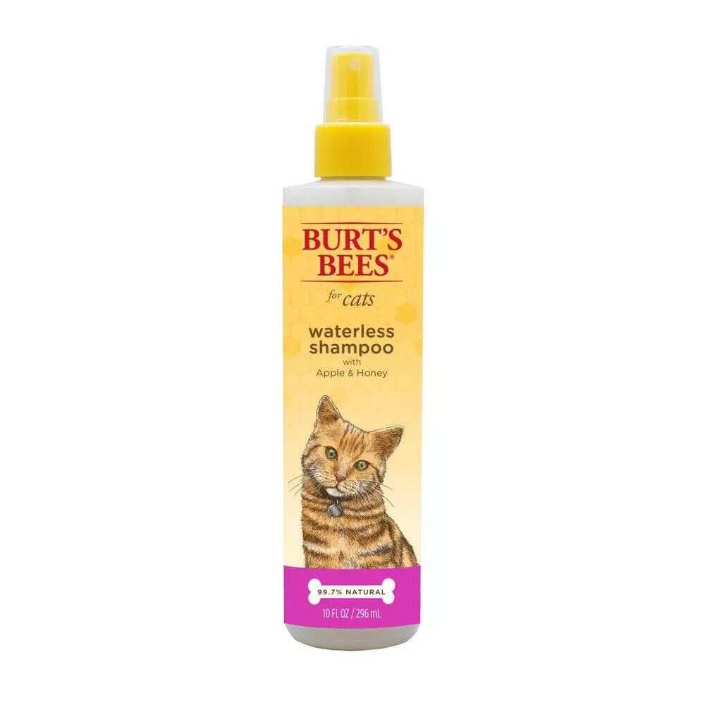 Burt's Bees Waterless Shampoo with Apple and Honey for Cats - 10 fl oz