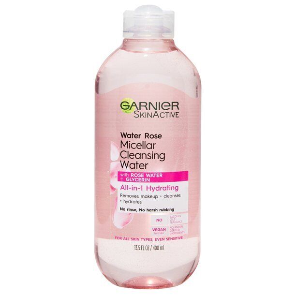 GARNIER MICELLAR CLEAN ROSE WATER LIQ 13.5OZ